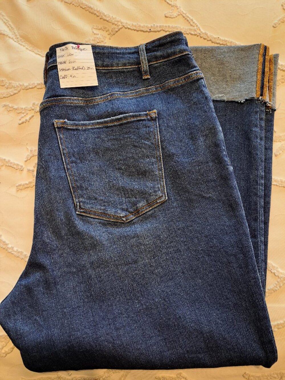 Cropped/Cuffed MoCo Boutique Jeans
